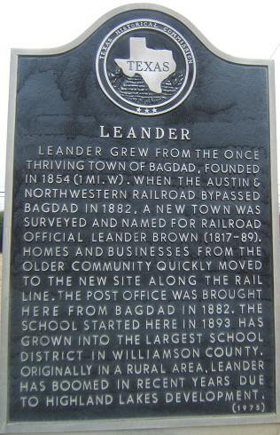 Leander texas history