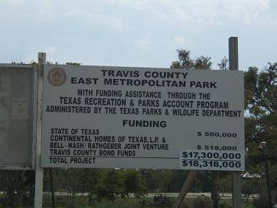 Travis county east metropolitan park